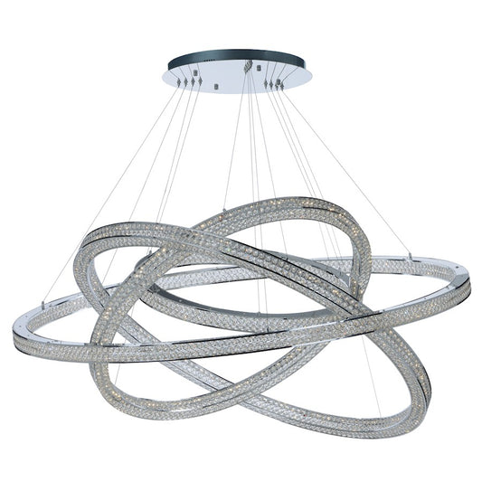 Maxim Lighting 60" Eternity LED Pendant, Polished Chrome