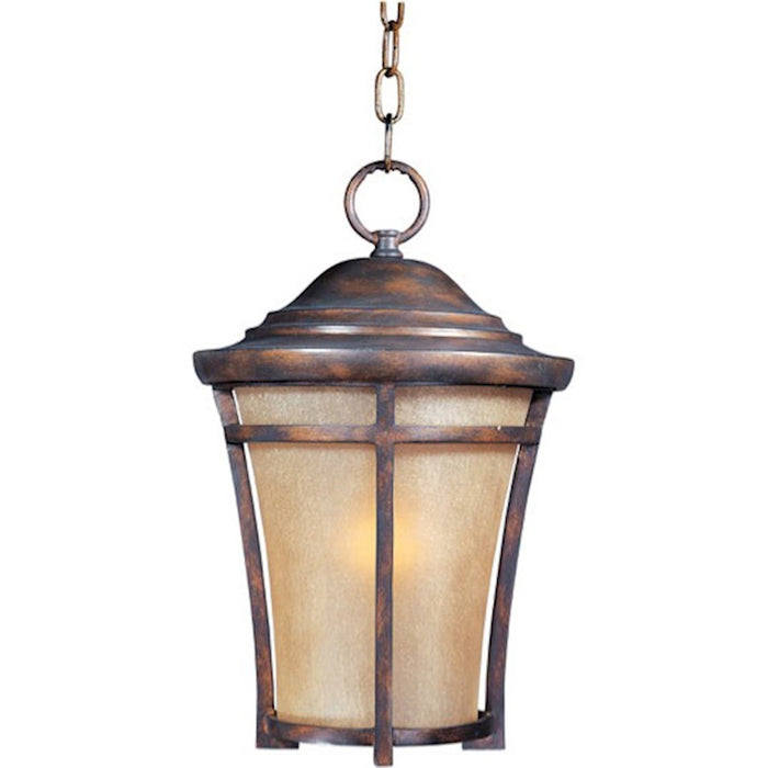 Maxim Balboa VX 1-Light Outdoor Hanging Lantern, Copper Oxide