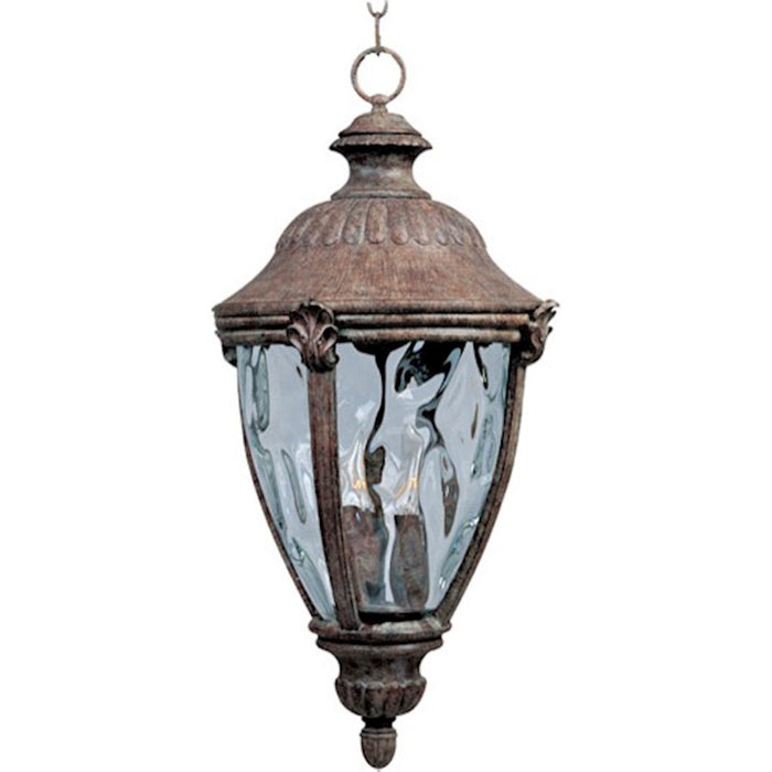 Maxim Morrow Bay VX 3-Light Outdoor Hanging Lantern, Earth Tone