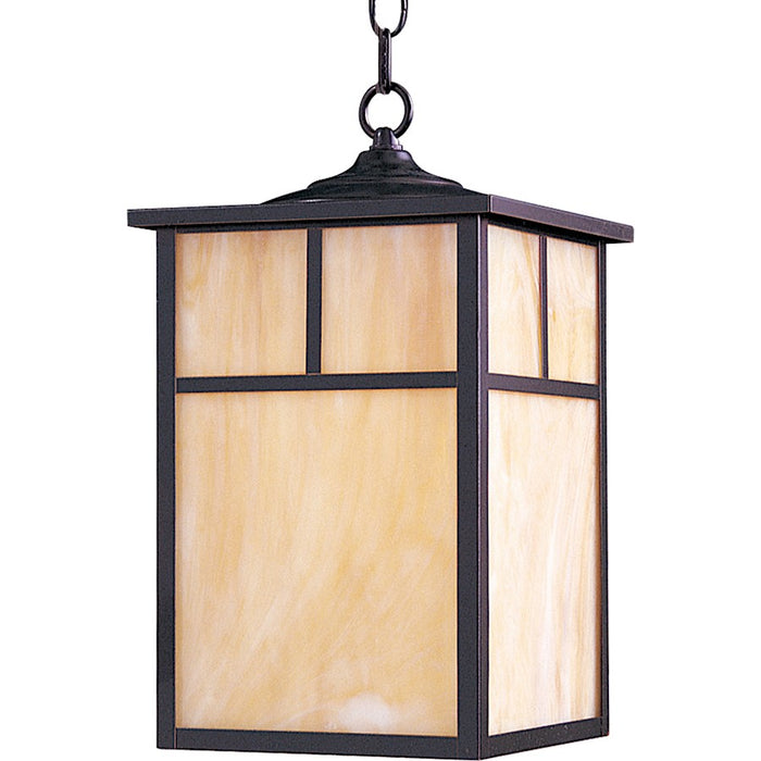 Maxim Coldwater 1-Light Outdoor Hanging Lantern, Burnished