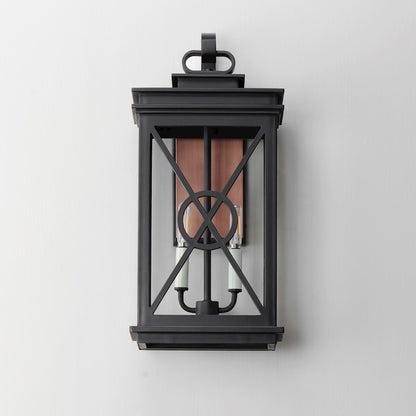 2 Light Outdoor Wall Sconce