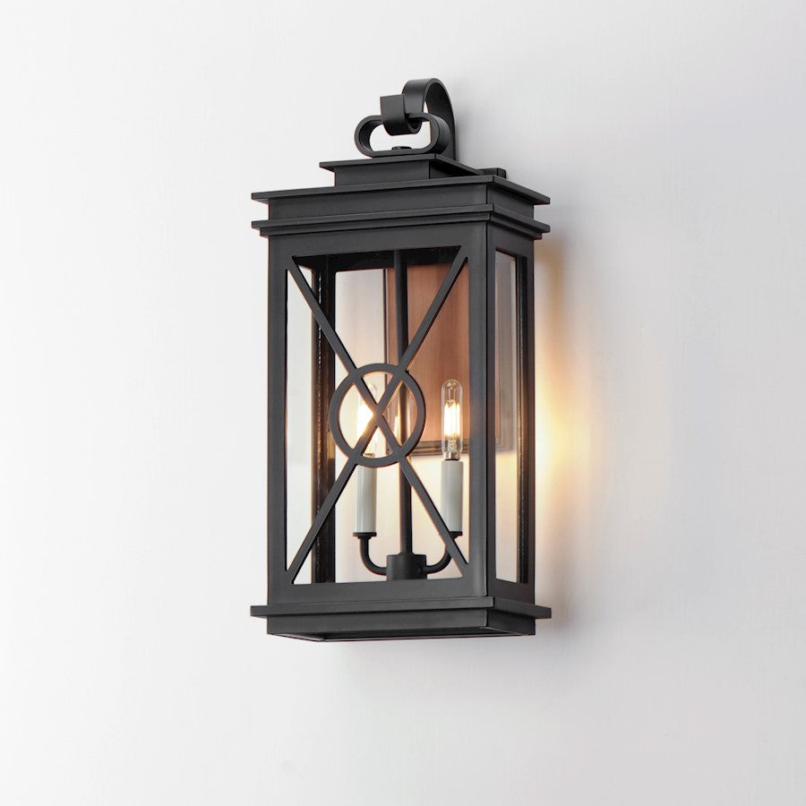 2 Light Outdoor Wall Sconce