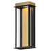 Maxim Lighting Rincon Large LED 1 Light Outdoor Sconce, Black/Gold - 50754BKGLD