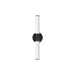 Maxim Lighting Tubo 1 Light 24" LED Wall Sconce, Black/White - 52502WTBK