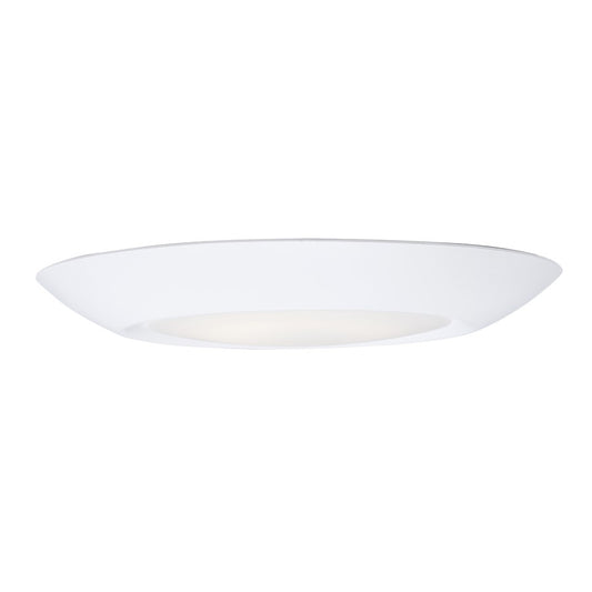 Maxim Lighting Diverse Direct LED 7.5" Flush Mount 3000k, White