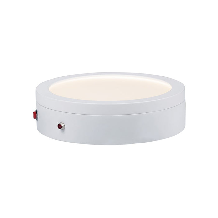 Maxim Lighting Wafer LED 7" Round w/Emergency Back Up, White