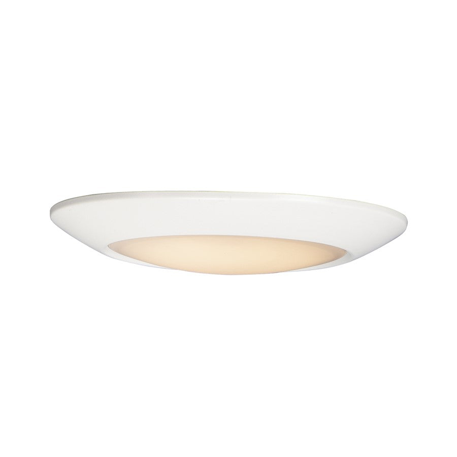 Maxim Lighting Diverse Direct LED 1-Light 9" Flush Mount 2700K in White - 57851WTWT