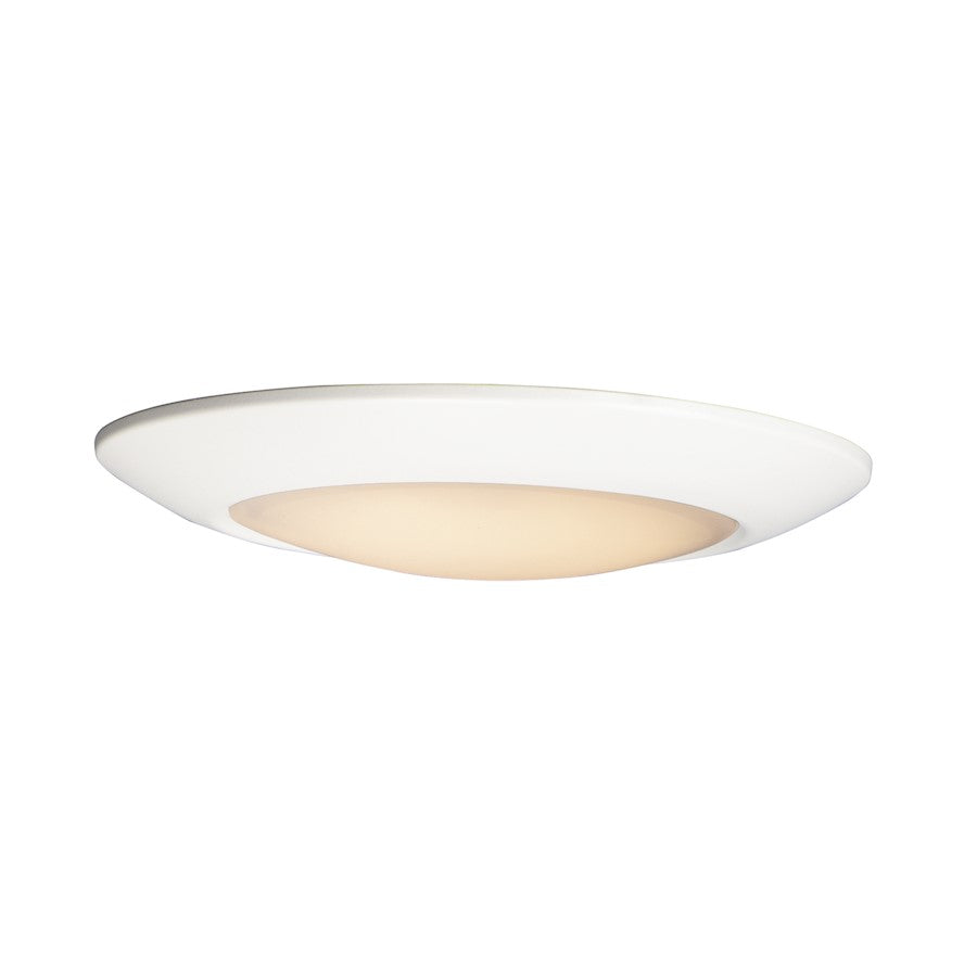 Maxim Lighting Diverse Direct LED 1-Light 11" Flush Mount 2700K in White - 57856WTWT