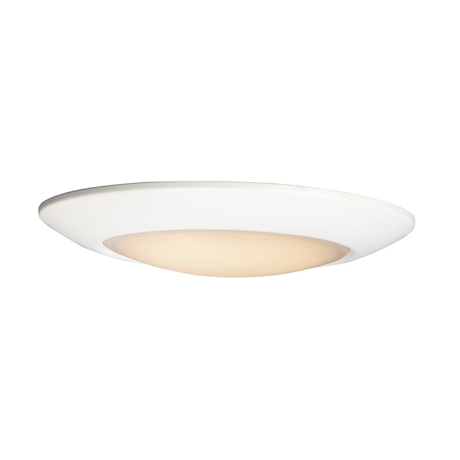 Maxim Lighting Diverse Direct LED 1-Light 13" Flush Mount 2700K in White - 57861WTWT