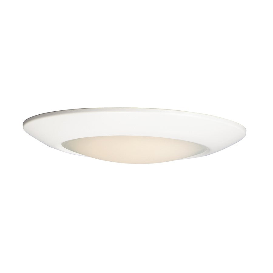 Maxim Lighting Diverse Direct LED 1-Light 13" Flush Mount 4000K in White - 57863WTWT