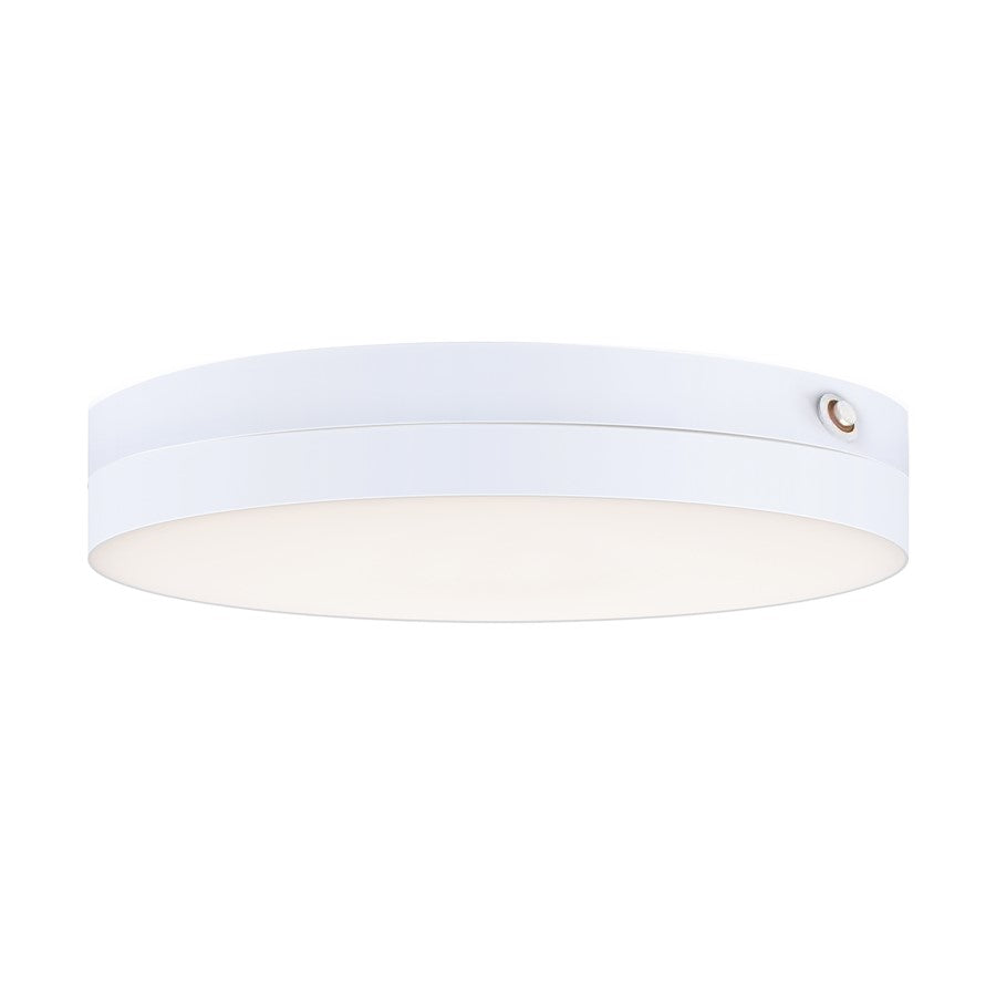 Maxim Lighting Trim 1 Light 7" RD LED Surface 3000k, White/White - 57894WTWT