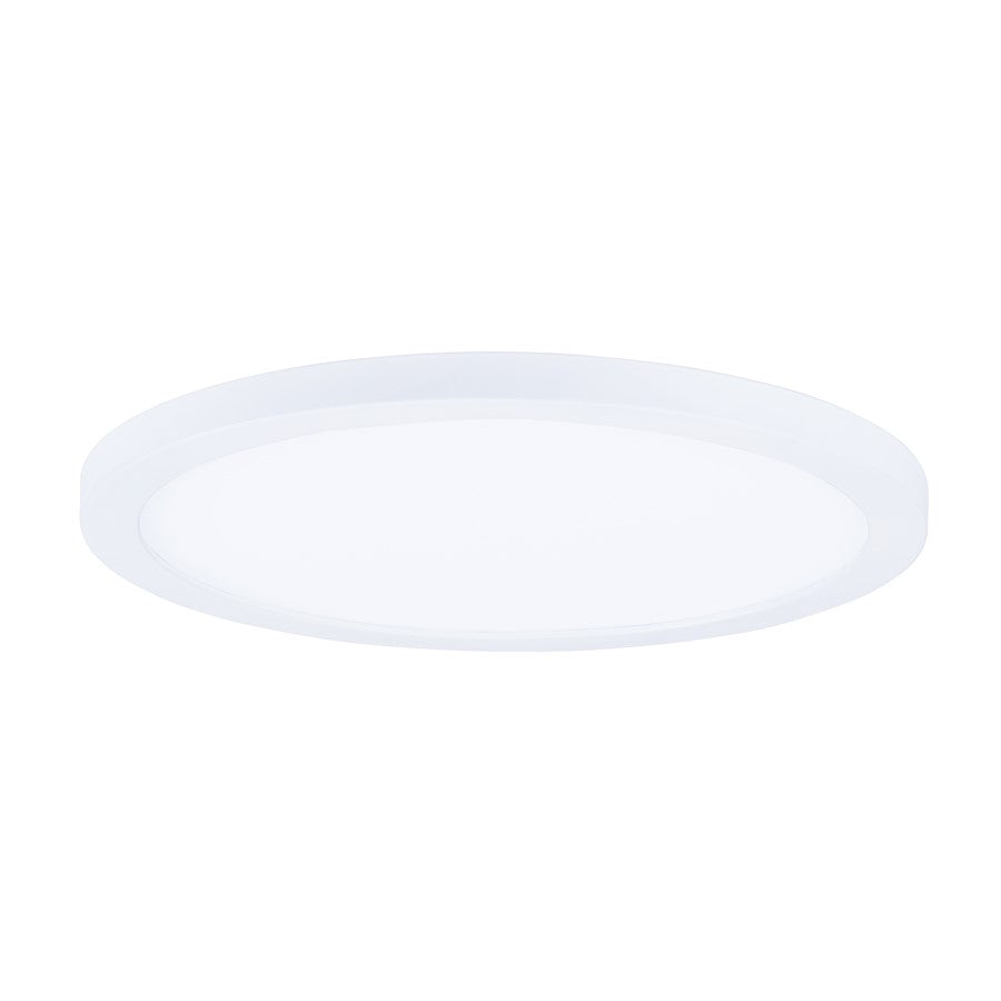 Maxim Lighting Wafer 15" RD LED Surface Mount 3000K, White/White - 58736WTWT