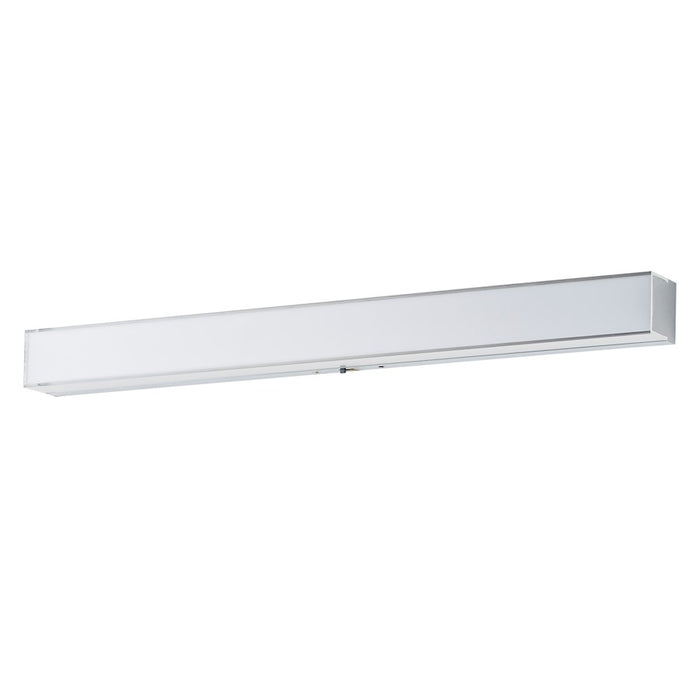 Maxim Lighting Edge 1Lt 30" LED Wall Sconce, Chrome/Clear/Frosted - 59004CLFTPC