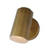 Maxim Lighting Spot Light 1 Light Outdoor Cylinder Wall Mount, Brass - 62001NAB