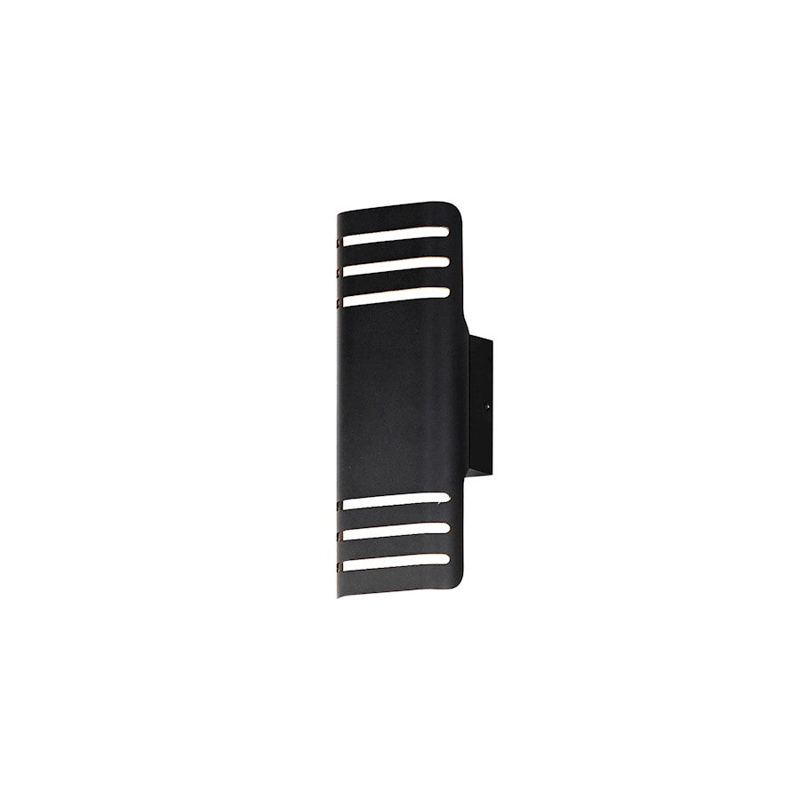 Maxim Lighting Lightray LED 2Lt 13.3" LED Outdoor Wall Mount, Black - 86172BK