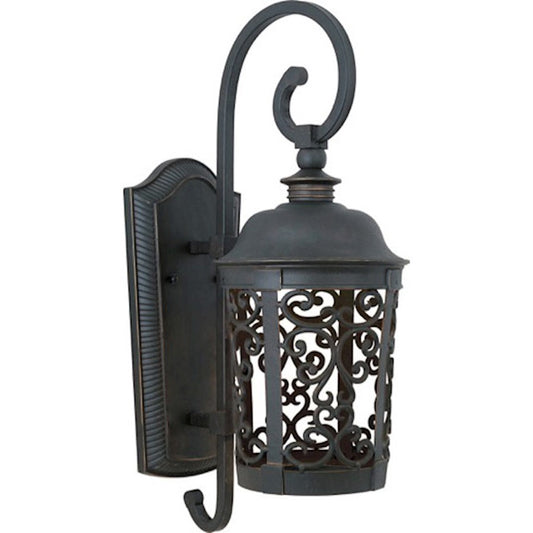 Maxim Whisper Dark Sky EE 1-Light Outdoor Wall Lantern, Bronze