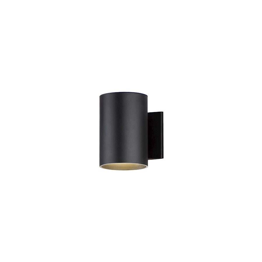 Maxim Lighting Outpost 10W 1-Light 7.25"H Outdoor Wall Sconce, Black - 86401BK