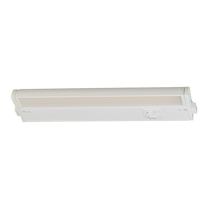 Maxim Lighting CounterMax 5K 12'' LED Under Cabinet, White - 89863WT