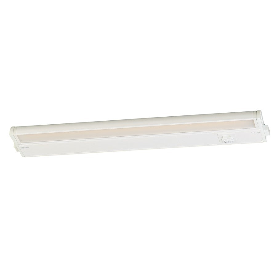 Maxim Lighting CounterMax 5K 18'' LED Under Cabinet, White - 89864WT