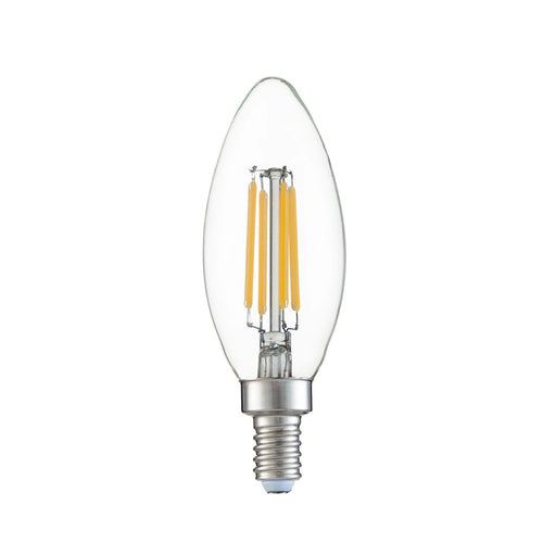 Maxim Lighting 4W Dimmable LED E12 B11 Bulb, 3000K - BL4E12B11CL120V30