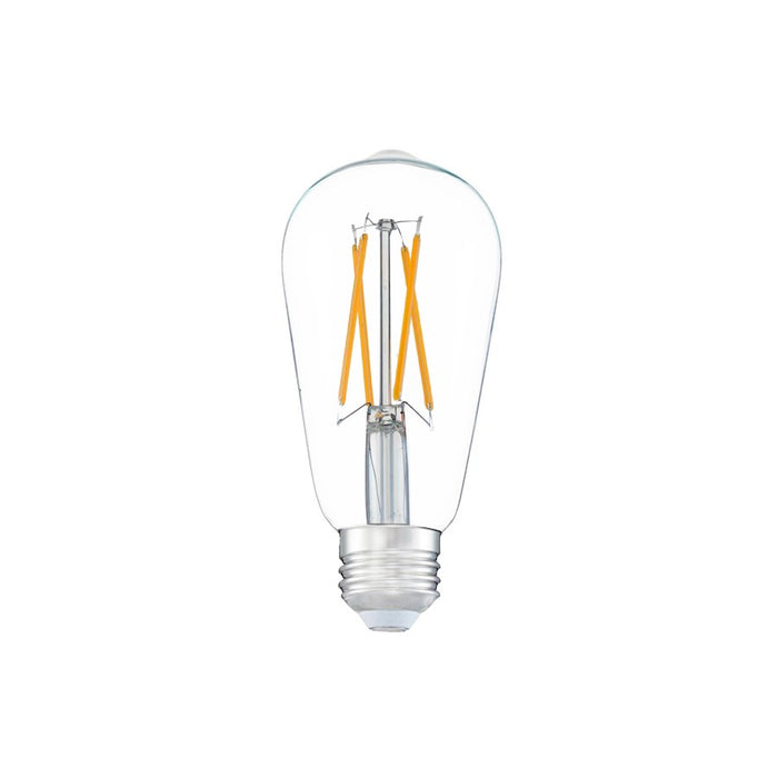 Maxim Lighting 6W Dimmable LED E26 ST58 Bulb, 2700K - BL6E26ST58CL120V27