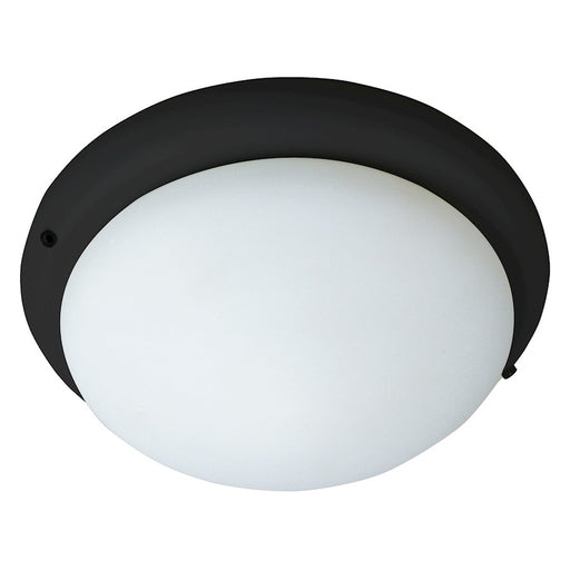 Maxim Lighting 1-Light Ceiling Fan Light Kit, Black/Satin White - FKT206BK