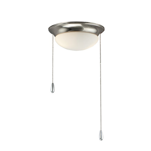 Maxim Lighting 2-LTLED Ceiling Fan Light Kit/Bulbs, Nickel/White - FKT211SWSN