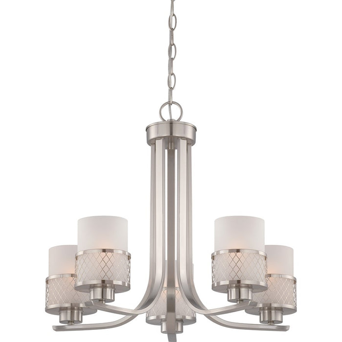 Nuvo Lighting Fusion Chandelier w/ Frosted Glass