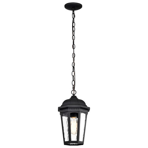 Nuvo Lighting East River 1 Lt Outdoor Hanging Lantern, Black/Water - 60-5944