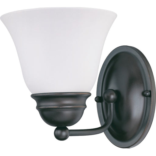 Nuvo Lighting Empire 1 Light 7" Wall Sconce, Frosted White Glass - 60-6085