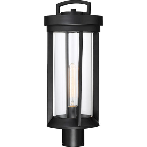 Nuvo Lighting Huron 1 Light Post Lantern, Clear Glass, Aged Bronze - 60-6503