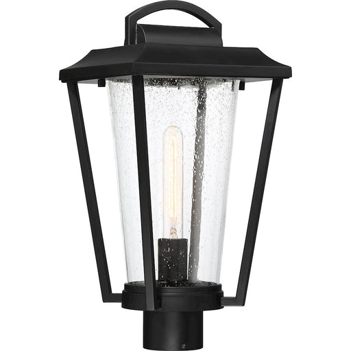 Nuvo Lighting Lakeview 1 Light Post Lantern, Clear Seed/Aged Bronze - 60-6513