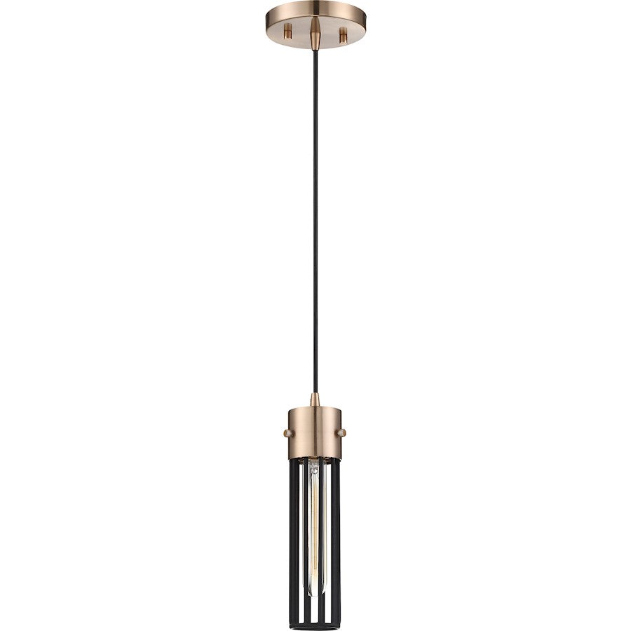 1 Light Pendant, Copper Brushed Brass