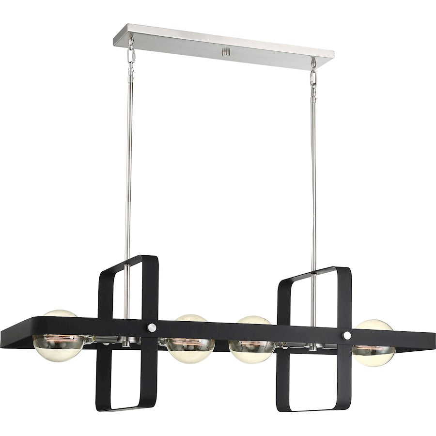 Nuvo Lighting Prana 4 Light Island Pendant Fixture