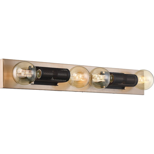 Bathroom Vanity Light, Copper Brushed Brass