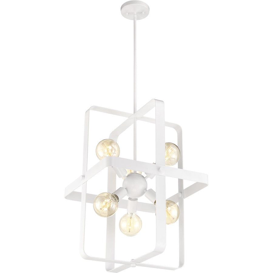 6 Light Foyer Pendant Fixture