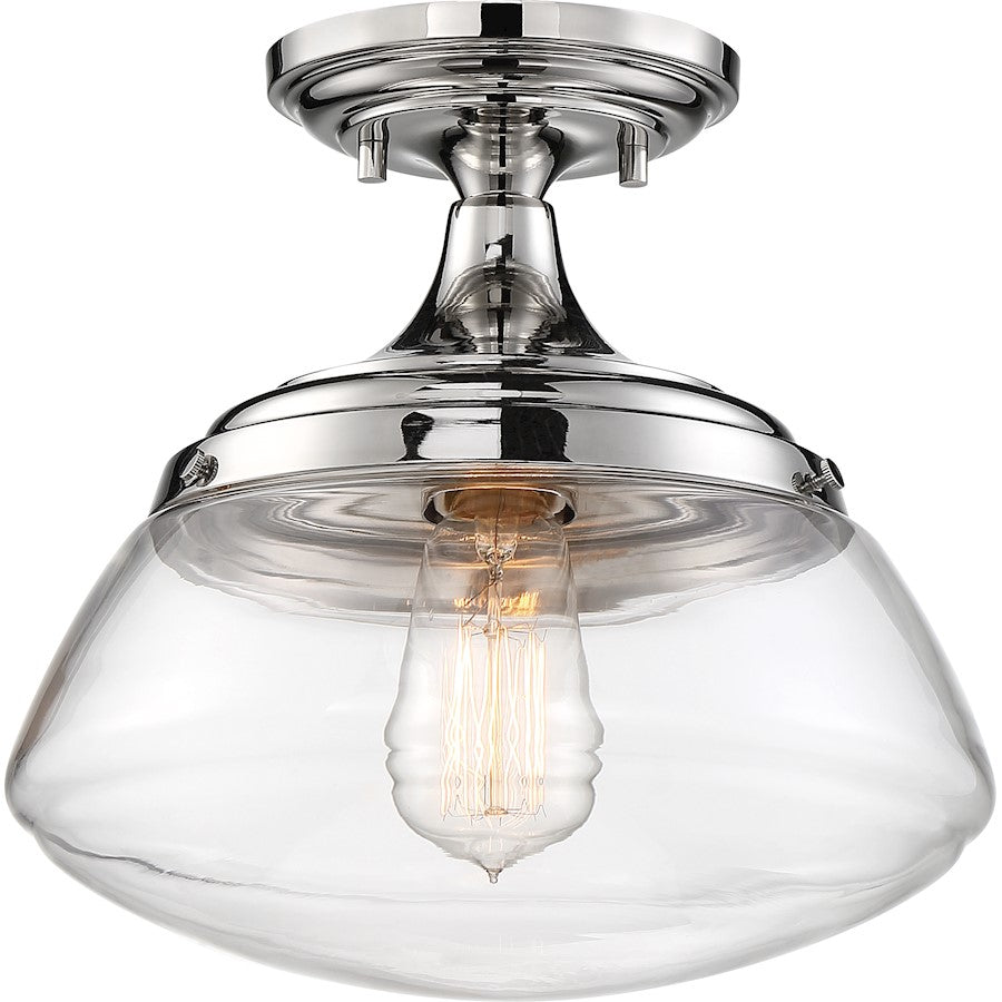 Nuvo Lighting Kew 1 Light Semi Flush Fixture