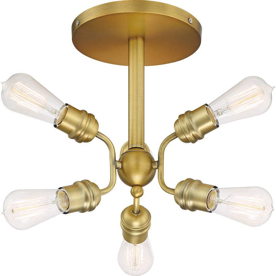 Nuvo Lighting Faraday 6 Light Semi Flush Fixture