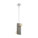 Nuvo Lighting Stella 2 Light Pendant, Driftwood/Brushed Nickel Accents - 60-7222