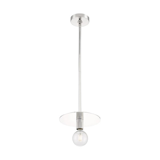 Nuvo Lighting Bizet 1 Light Mini Pendant, Polished Nickel - 60-7252