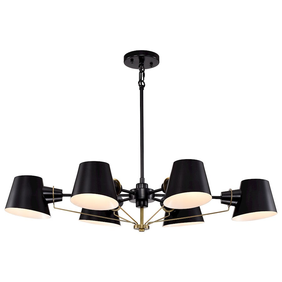 Baxter Chandelier, Black