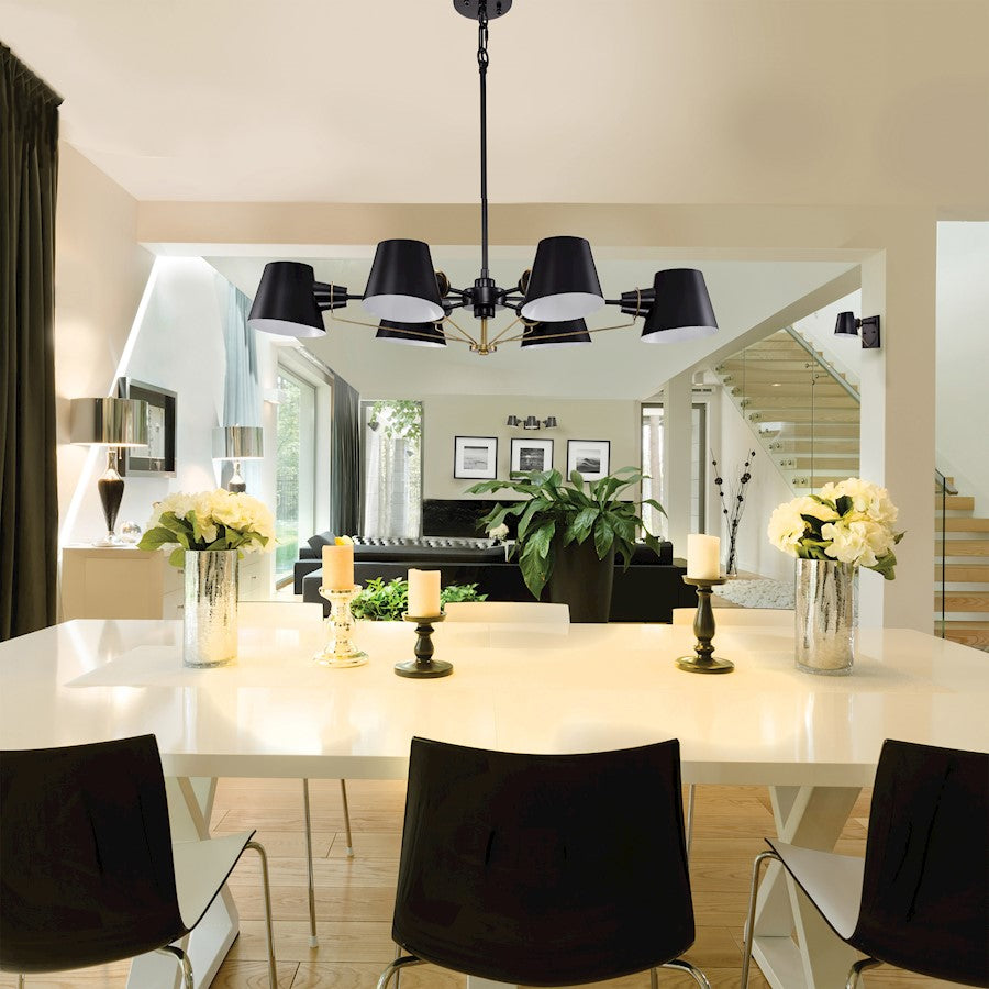 Baxter Chandelier, Black