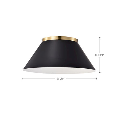 Nuvo Lighting Dover Light Small Flush Mount