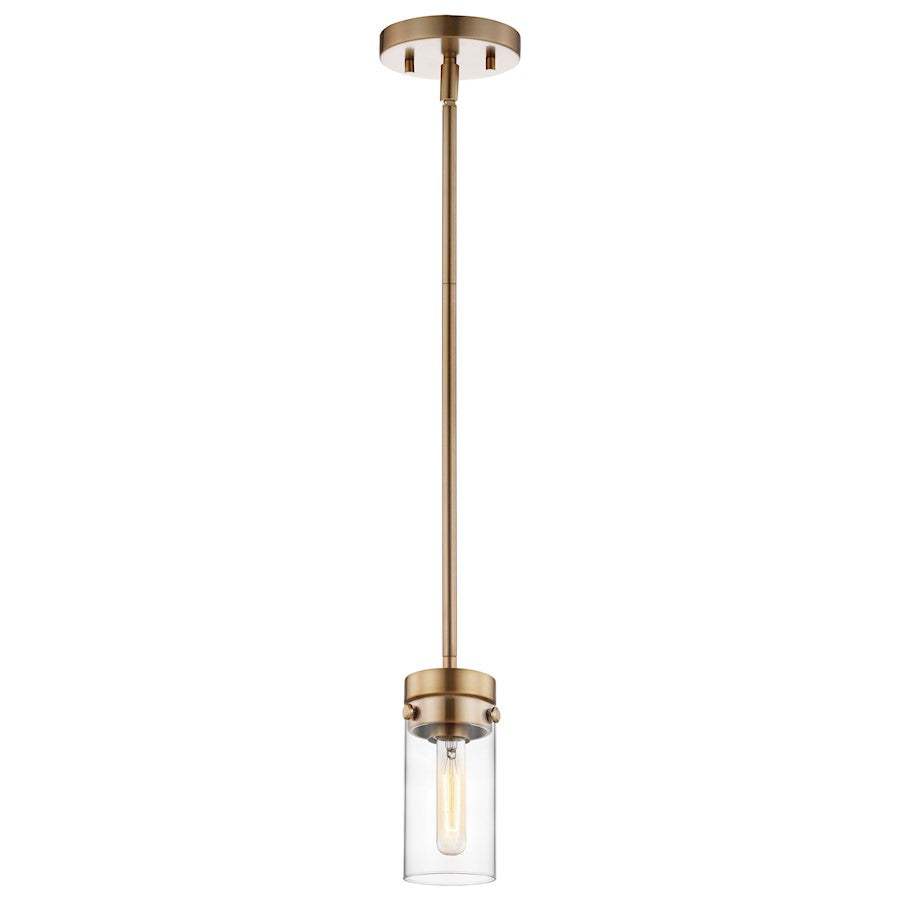 1 Light Mini Pendant, Clear