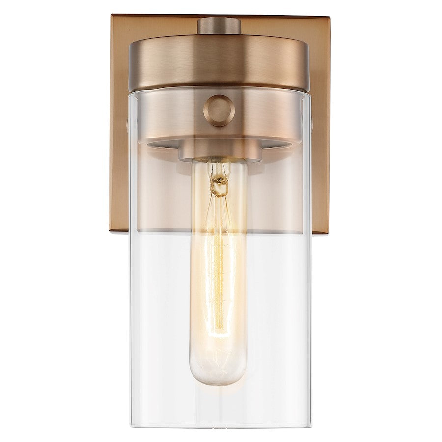 Intersection 1 Light Wall Sconce, Clear