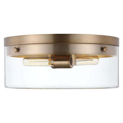 Nuvo Lighting Intersection Small Flush Mount, Clear