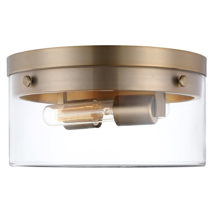 Nuvo Lighting Intersection Small Flush Mount, Clear