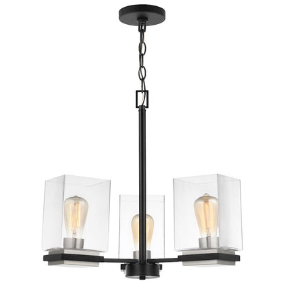 Crossroads Chandelier, Black