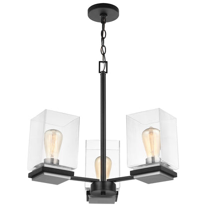 Crossroads Chandelier, Black