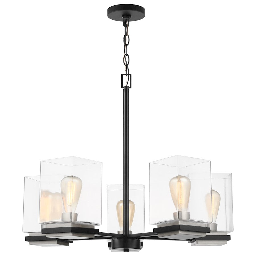 Crossroads Chandelier, Black